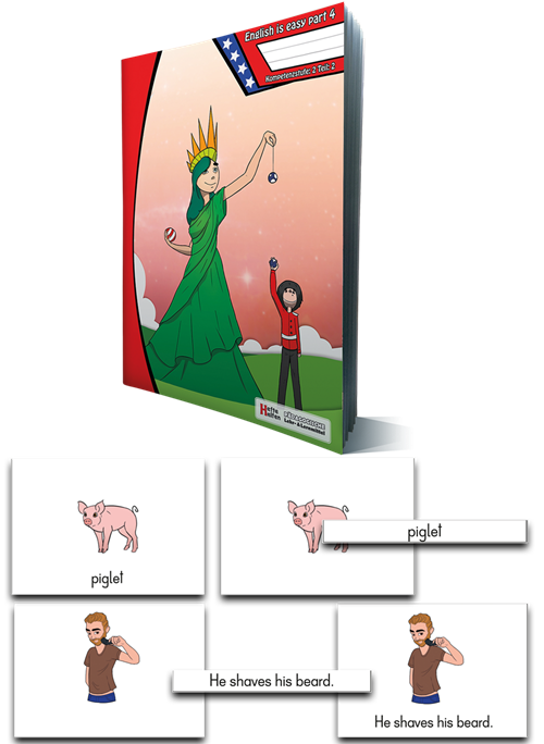 English is easy 4 - Flashcards